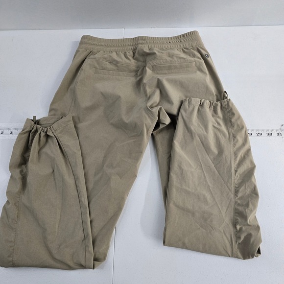 KÜHL‎ Size S Khaki Convertible Hiking Travel Pants Drawstring Elastic Waist - Picture 2 of 12